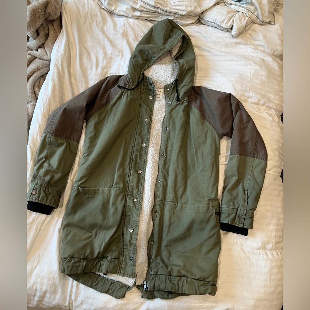 RVCA Heavy Weight Lined Utility Jacket